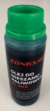 Olej 2 taktní  do benzínu 100 ml zelený pro motorové pily křovinořezy a další techniku