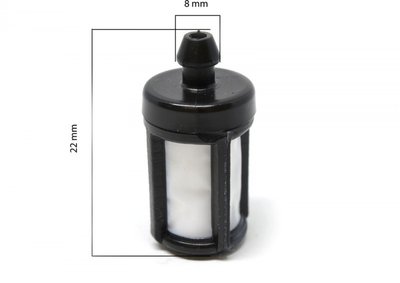 Palivový filtr pro Stihl průměr 22 mm - velký MS360,MS390,MS391,MS441,MS440,MS460,MS660