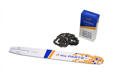 Vodící lišta 35cm + pilový řetěz 3/8, 1,3mm - 52 článků pro Partner 350 351
