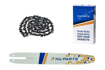 Lišta na pilu 30cm a 1 ks pilového řetězu 3/8 (1,1mm) 44  článků